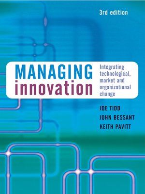 cover image of Managing Innovation
